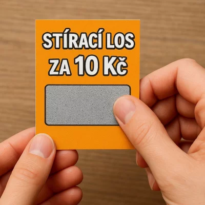 Nejlepší online stírací losy za 10 Kč: Šance na výhru bez velkého rizika