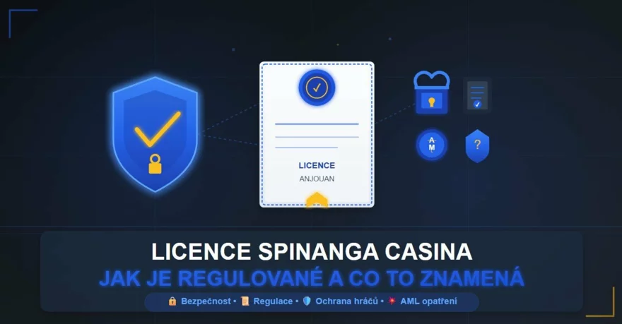 Licence Spinanga casina: jak je regulované a co to znamená pro hráče 🔒
