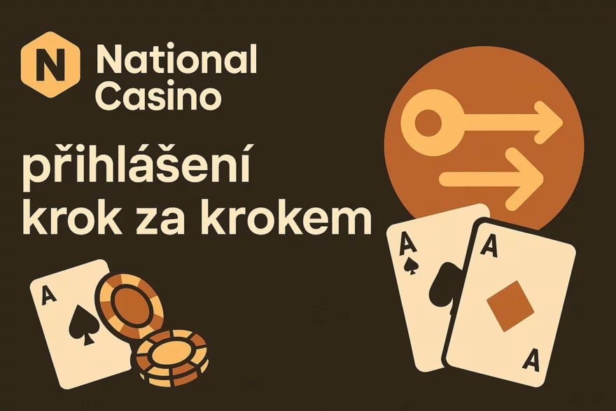 National Casino – přihlášení krok za krokem
