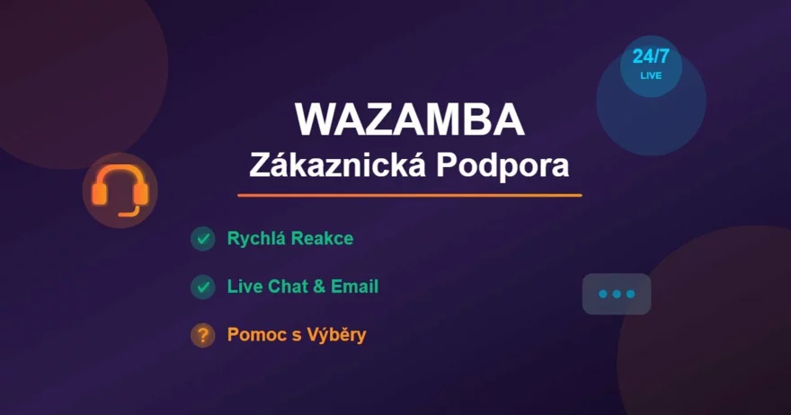 Wazamba casino zákaznická podpora ✅ Jak rychle reaguje a s čím pomůže? 🤔