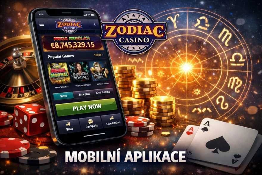 Mobilní aplikace Zodiac Casino 📱: Jak ji stáhnout, nainstalovat a používat