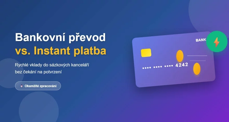 Ve kterých sázkových kancelářích mohu platit bankovním převodem? 🤔💳