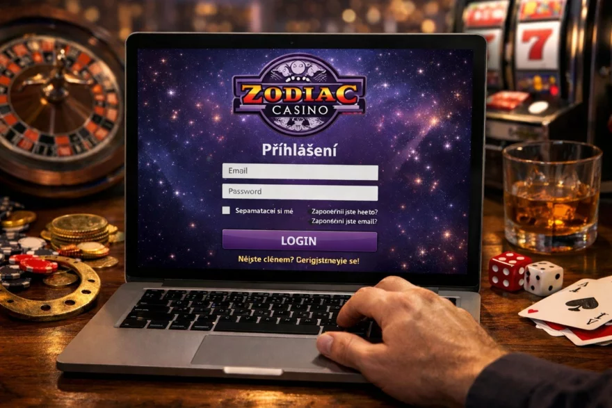 Zodiac Casino: Průvodce přihlášením krok za krokem 👣