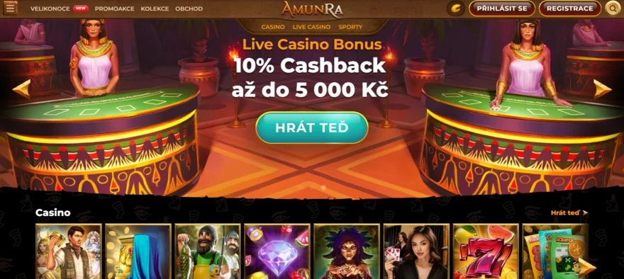 Amunra registrace