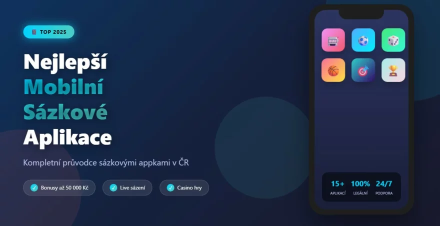 Nejlepší mobilní aplikace pro sázení