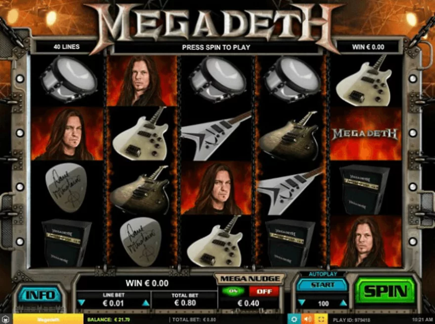 MegaDeth slot