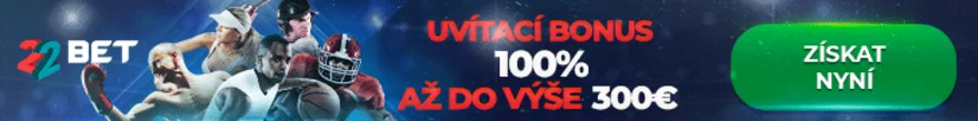 22Bet nabízí 100% vstupní bonus !