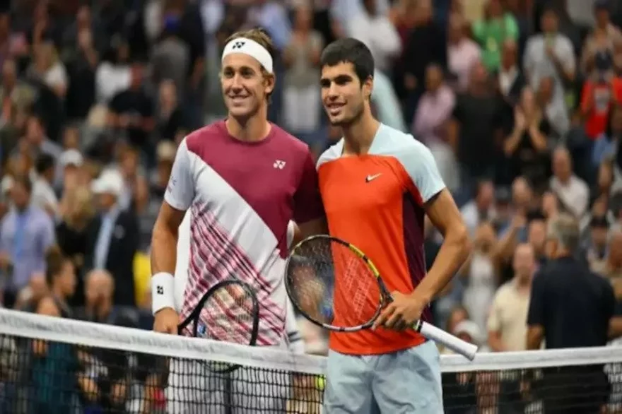 Finalisté US Open Casper Ruud s Carlosem Alcarazem