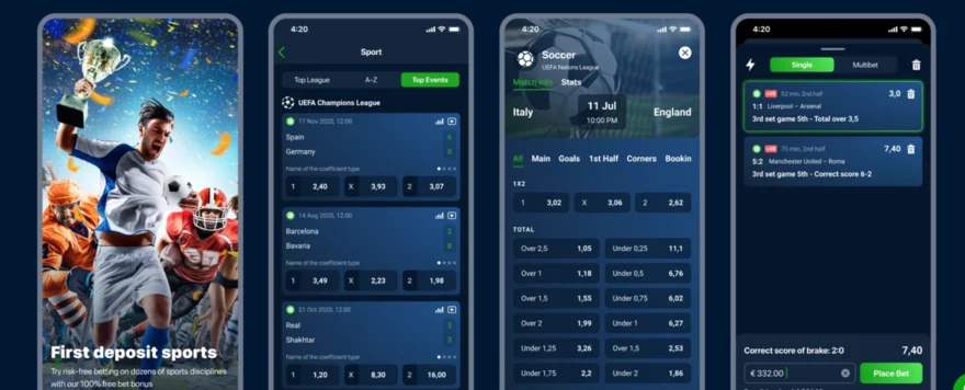 20Bet - Mobilní aplikace