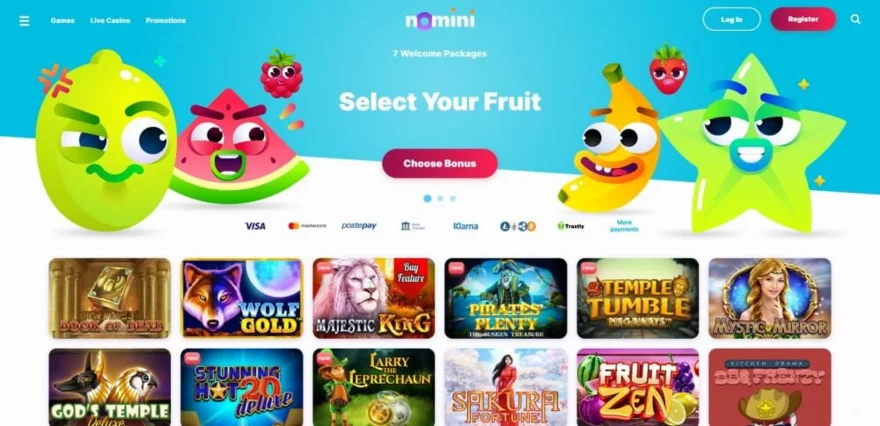 On-line casino Nomini