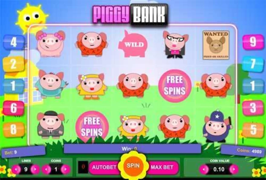Free spiny na automaty Belatra: Piggy Bank a další