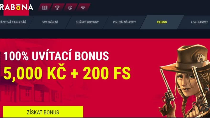 Rabona Casino - login, registrace a ověření účtu