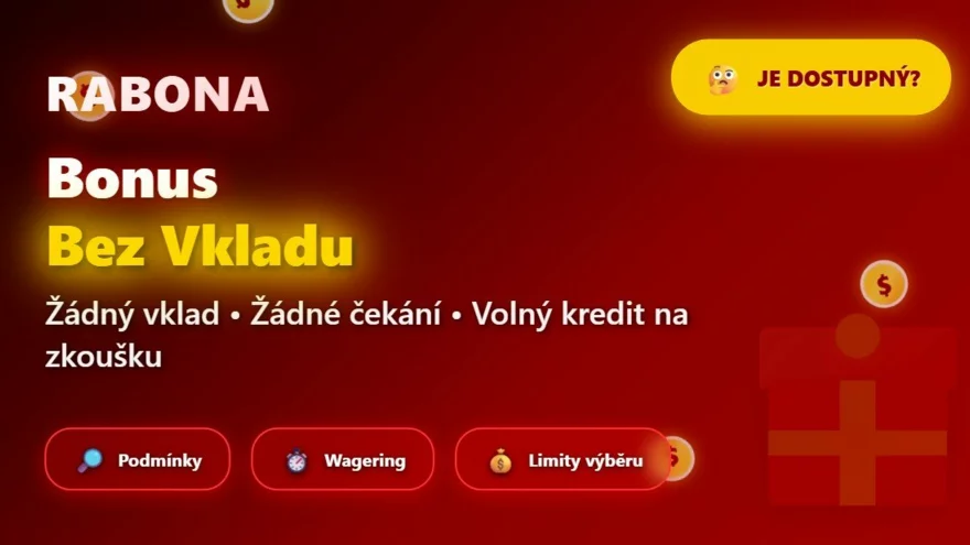 Rabona bonus bez vkladu: Je dostupný? 🤔 Jaké má podmínky? 🔎