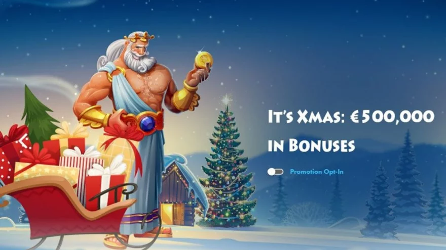 It’s Xmas: 500 000 € pro vás v casinech Genesis, Casino Gods a Kassu!
