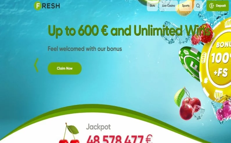 ❤️Jak se snadno registrovat do Fresh Casina❤️