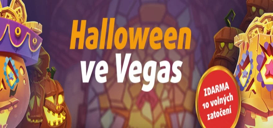 Hallowen ve Vegas a 10 volných zatočení v Pumpkin Smash!