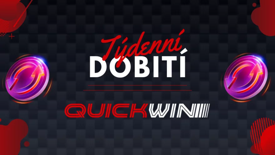 Týdenní Reload Bonus: 50 free spinů každý týden v QuickWin casinu!