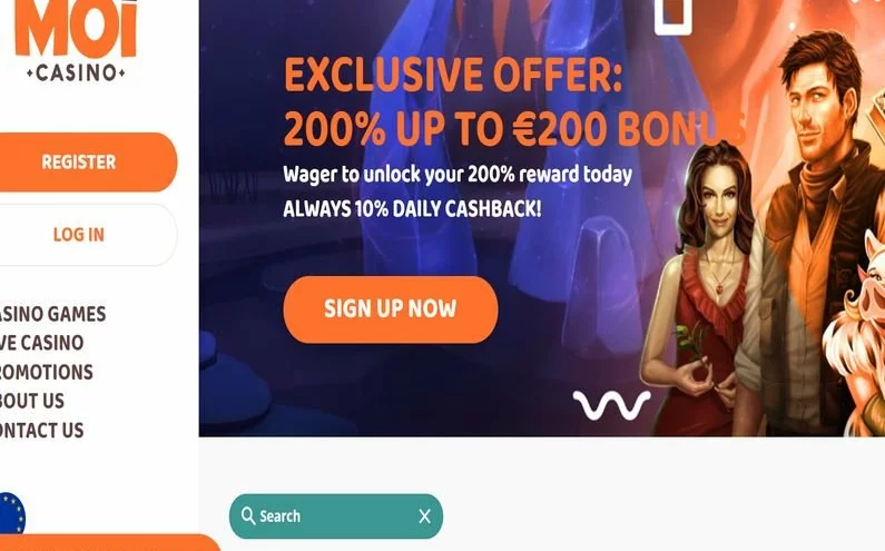 Moi Casino recenze ☑️  | 200% do výše €200🔥