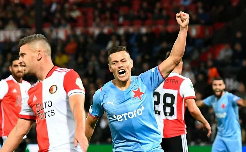Slávisty čeká ve čvrtfinále Konferenční ligy soupeř, kterého si nepřáli