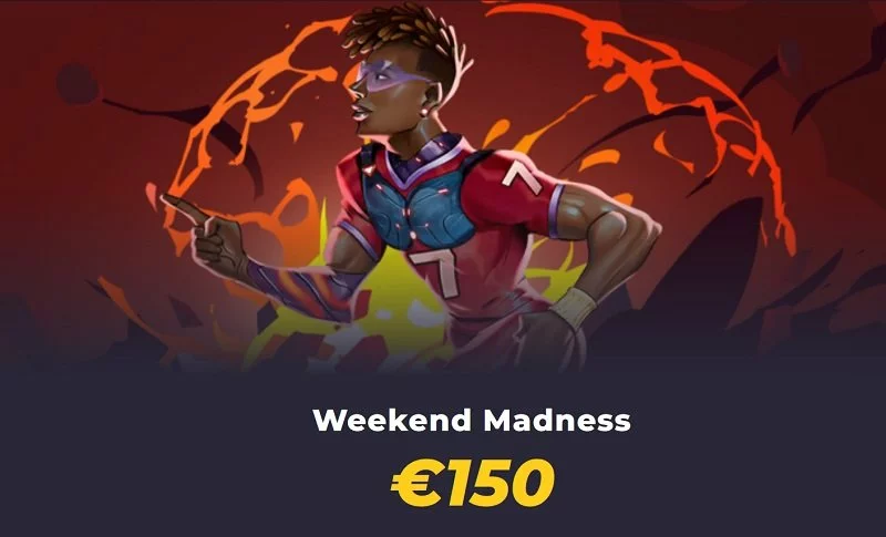 Weekend Madness - free bet ve výši až 150 €! (27. - 28. 11.)
