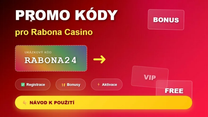 Promo kódy Rabona! 🔥 Kde je najít a jak je správně uplatnit 👨‍💻