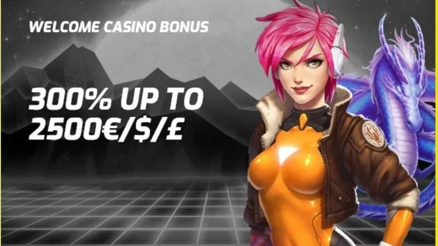 Jaký je welcome bonus online casina CyberCasino 3077?