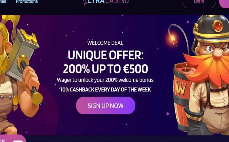 Lyra Casino recenze ☑️ |  200% do výše €500🔥