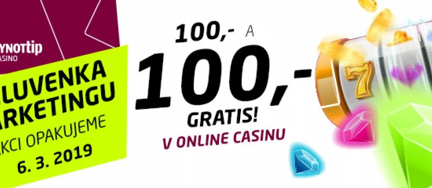 SYNOT TIP - OMLUVENKA MARKETINGU 100+100