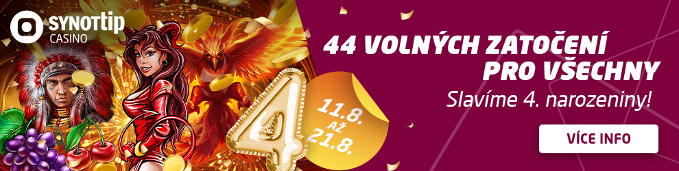 Free spins no deposit no wagering v Synot Tip Casinu